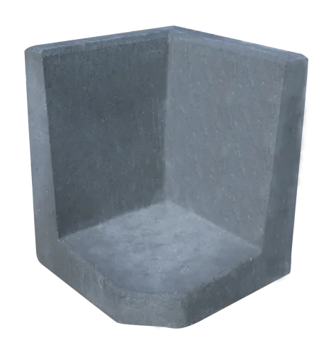 L-Hoekelement 50x40x40 Antraciet-Functioneel