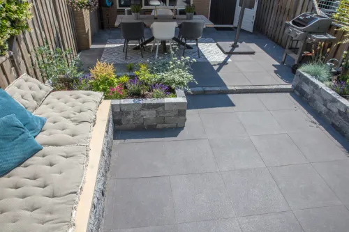 Ceramiton Fiorde 60x60x4cm Designo Flower-Met afstandhouders