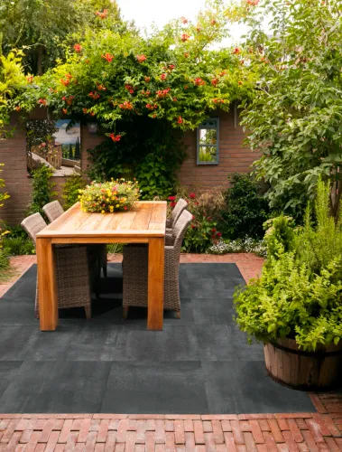 Ceramiton Lagundo Carbone 60x60x4cm-Veelzijdig toepasbaar