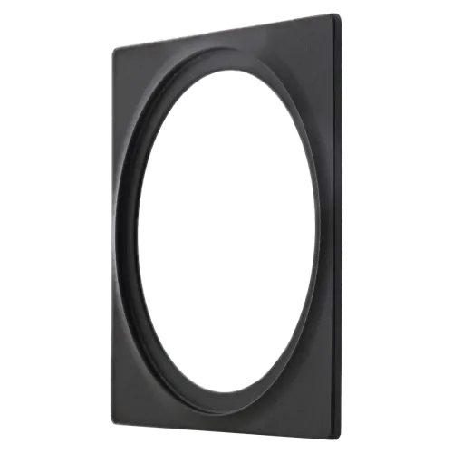 In-Lite PLATE 1 afdekplaat black voor Big Flux - Luna-