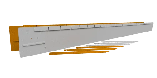 Flexline Corten 15cm L=220cm