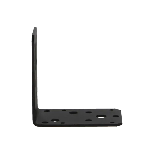 Hoekanker z/rilL 90x90x60mm zwart TXT p/stuk-