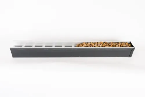 Top Stone 100/100 Lijngoot - Grijs (Aluminium) 100cm-