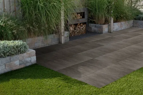 Mondo Facet 60x60x4cm Coal-Facetrand