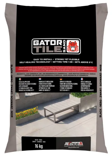 Gatorsand Tile Zwart 16kg