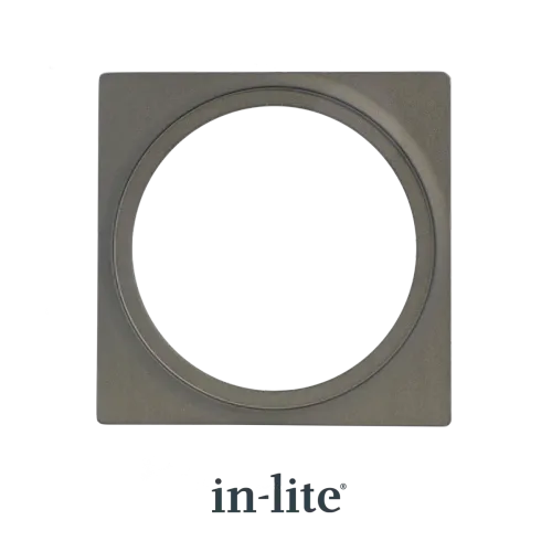 In-Lite PLATE 1 afdekplaat pearl grey voor Big Flux-Luna-