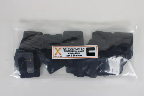 Ceramidrain Vulplaat 2mm zak/50st-