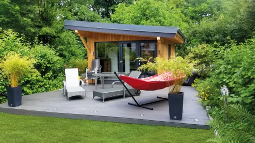 3x21x400cm Dark Grey-UV-bestendig