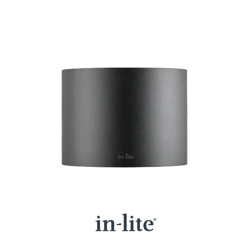 In-Lite Halo Down Wall 100-230v - Black-Energiezuinig