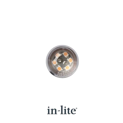 In-Lite DB-LED Warm White 12v-Geeft een sprankelend warm wit fel licht