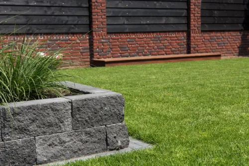 Wallblock Split 12x15x60 Antraciet-