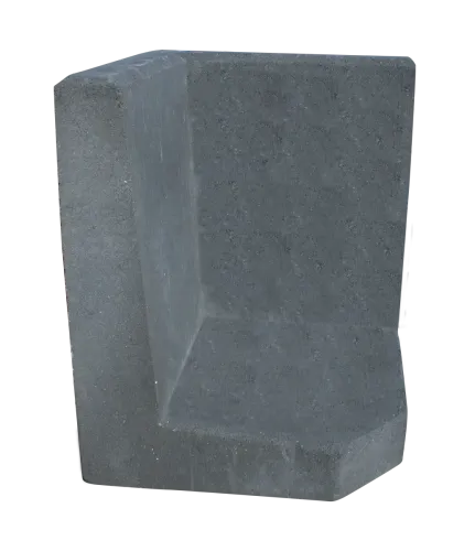 L-Hoekelement 50x40x40 Antraciet-Snelle installatie