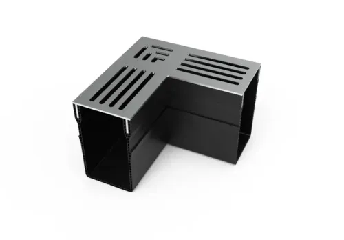 Star Drain 65/100 Hoekstuk - Type 1 (RVS-Inox)-Optimale waterafvoer