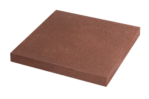 Schellevis Oudhollands Rood/Bruin Tegel 100x100x5-Open en unieke structuur