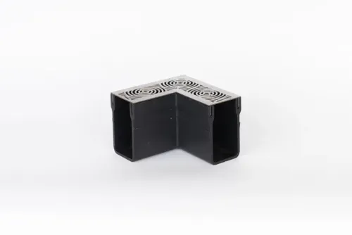 Star Drain 65/100 Hoekstuk - Falcon-Line (RVS-Inox)-Verschillende aansluitmogelijkheden