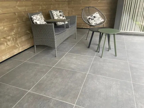 Ceramiton Blaze 60x60x4cm Black-