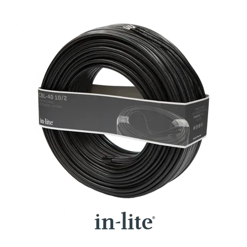 In-Lite Laagspanningskabel type CBL-10/2 12V 2-aderig 40mtr-