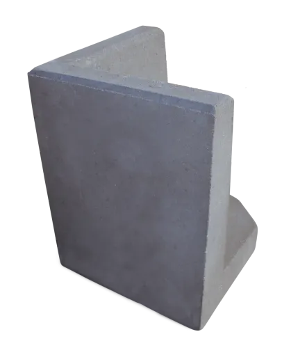 L-Hoekelement 50x40x40 Antraciet-Snel hoogtes opvangen