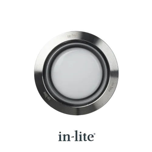 In-Lite Fusion LED grondspot 12V - RVS - Ø 60mm-