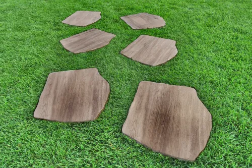 Staptegel Flex Stones Holz Marrone o42x36x2cm-