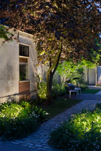 In-Lite Nero LED grondspot 12V -Dark - Ø 116mm-