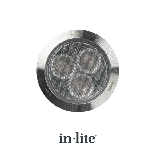 In-Lite Flux LED grondspot 12V - RVS - Ø 60mm-