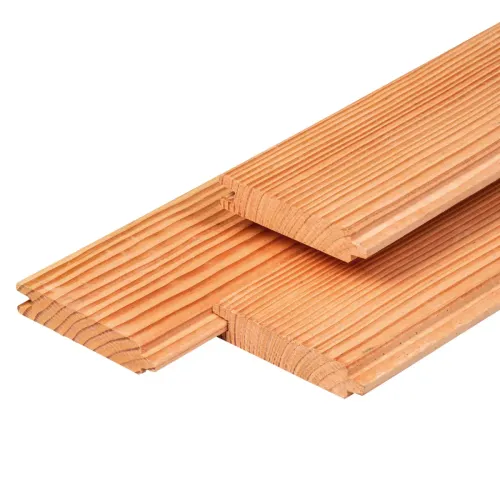 Blokhutprofiel Douglas Gedroogd en Geschaafd 2