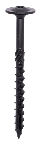 Woodies® Ult.Blackline 8.0x100/60 tellerkop T40 shield zwart-