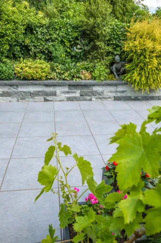 Ceramiton Star 60x60x4cm Grey-Met afstandhouders