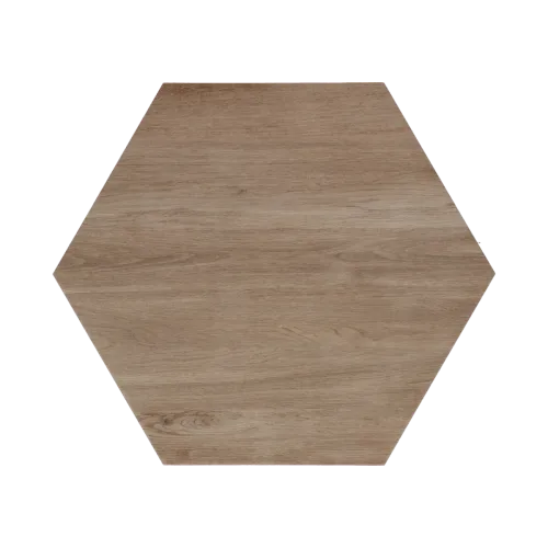Staptegel Hexagons Foresta Chiaro o60x52x2cm-Krasbestendig