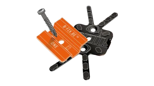 B-Fix Air zwart HDPE 42