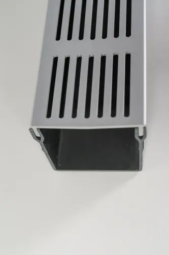 Star Drain Mini 65/60 Lijngoot - Grijs (Aluminium) 100cm-